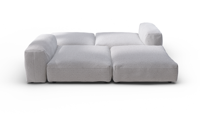 vetsak | Sofa Set 08 - Daybed - Ridge - Dune | Modulares Sofa | 6 Sitzer | Outdoor Island | Double lounger