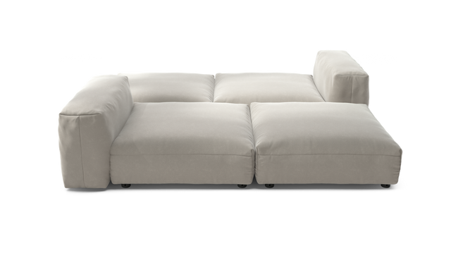 vetsak | Sofa Set 08 - Daybed - Suave - Clay | Modulares Sofa | 6 Sitzer | Outdoor Island | Double lounger