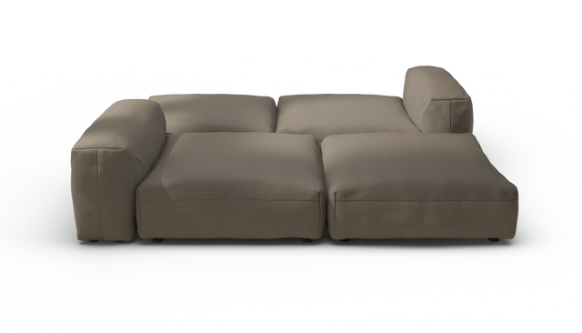vetsak | Sofa Set 08 - Daybed - Terrain - Driftwood | Modulares Sofa | 6 Sitzer | Outdoor Island | Double lounger
