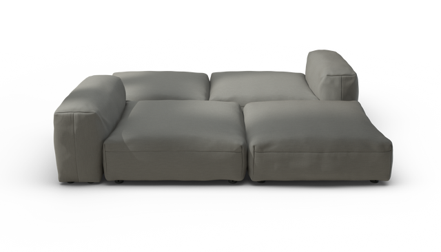 vetsak | Sofa Set 08 - Daybed - Terrain - Flint | Modulares Sofa | 6 Sitzer | Outdoor Island | Double lounger