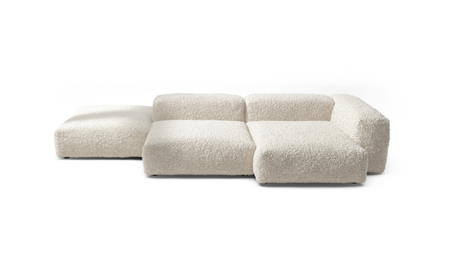 vetsak | Sofa Set 09 - The Island - Doodle - Creme | Modulares Sofa | 7 Sitzer | Sofa Island