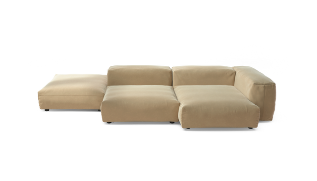 vetsak | Sofa Set 09 - The Island - Suave - Creme | Modulares Sofa | 7 Sitzer | Sofa Island