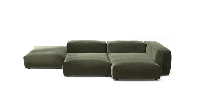 vetsak | Sofa Set 09 - The Island - Suave - Pine | Modulares Sofa | 7 Sitzer | Sofa Island