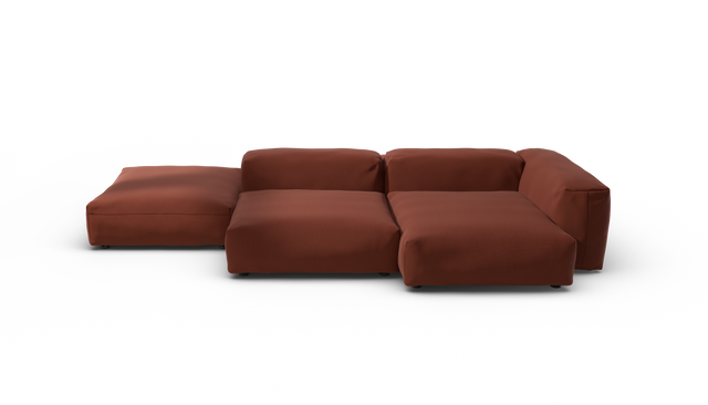 vetsak | Sofa Set 09 - The Island - Terrain - Saffron | Modulares Sofa | 7 Sitzer | Sofa Island