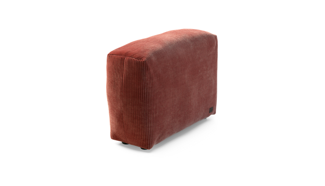 vetsak | Sofa Side Medium - Cord Velour - Brick