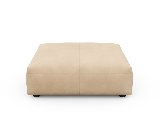 sofa seat - leather - beige - 105cm x 105cm