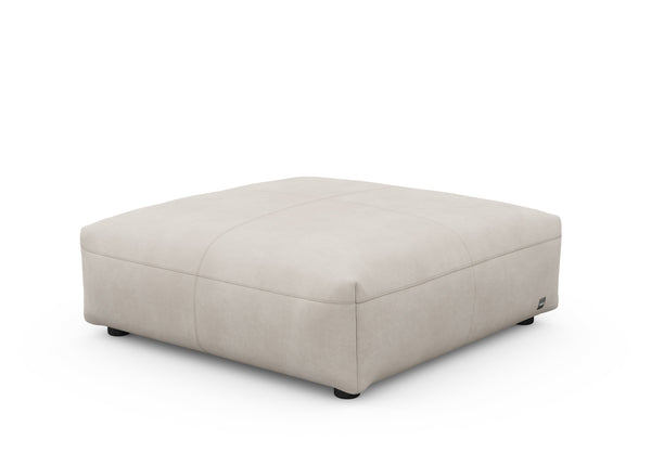 sofa seat - leather - light grey - 105cm x 105cm