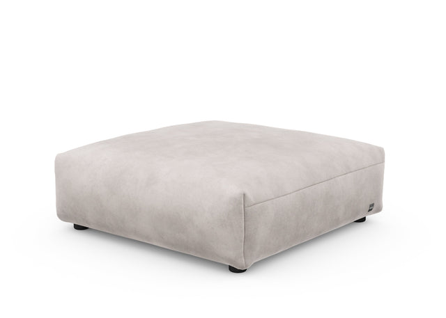 sofa seat - velvet - light grey - 105cm x 105cm