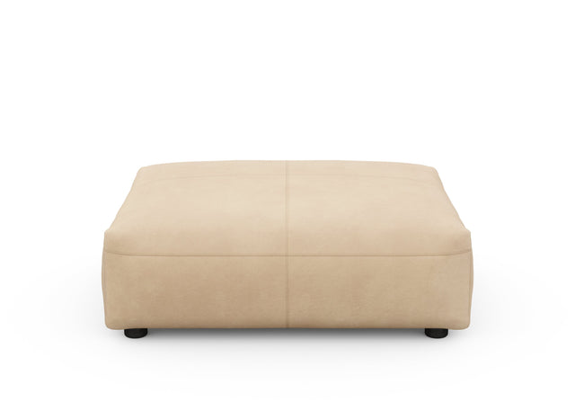 sofa seat - leather - beige - 105cm x 84cm