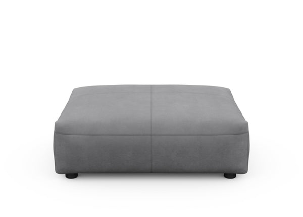 sofa seat - leather - dark grey - 105cm x 84cm