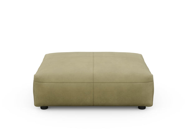 sofa seat - leather - olive - 105cm x 84cm