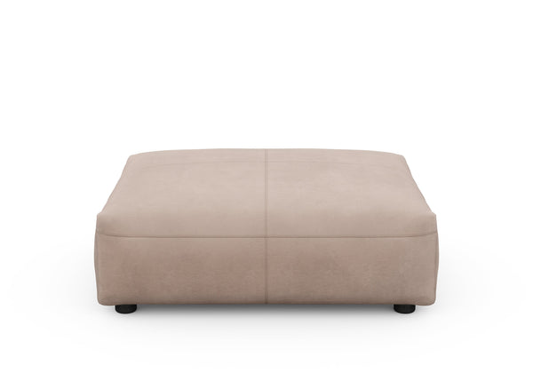 sofa seat - leather - stone - 105cm x 84cm