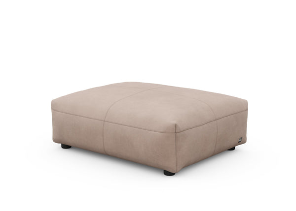 sofa seat - leather - stone - 105cm x 84cm