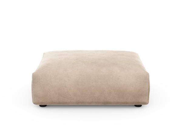 sofa seat - velvet - stone - 105cm x 84cm