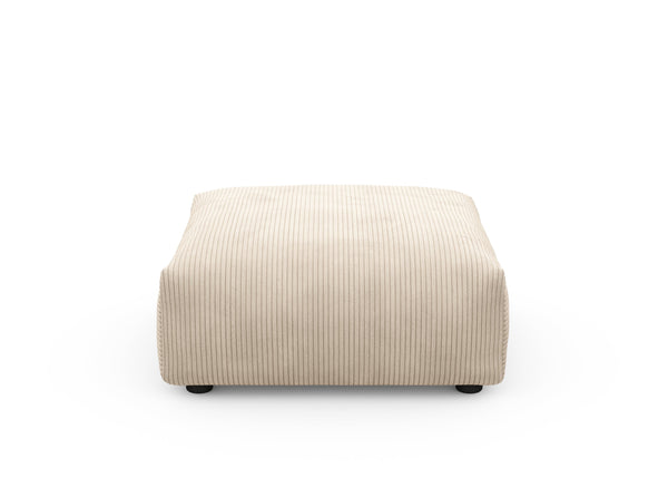 sofa seat - cord velours - sand - 84cm x 84cm