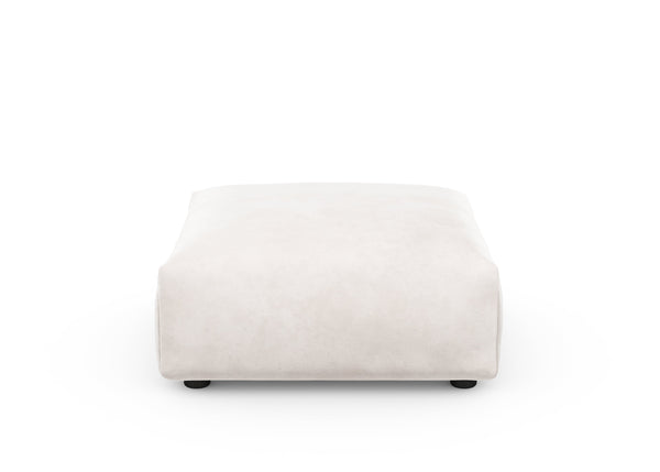 sofa seat - velvet - creme - 84cm x 84cm