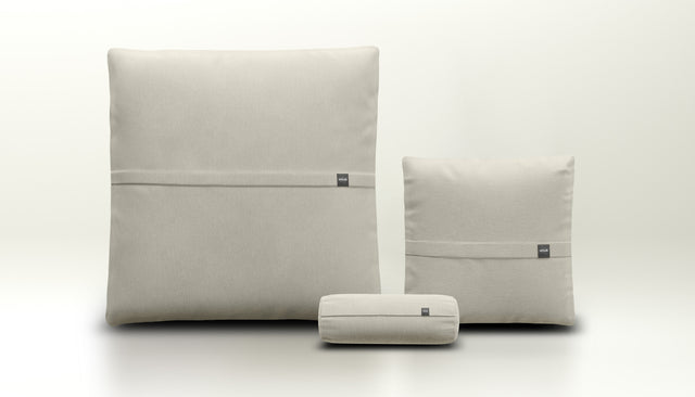 pillow set 2 - herringbone - beige