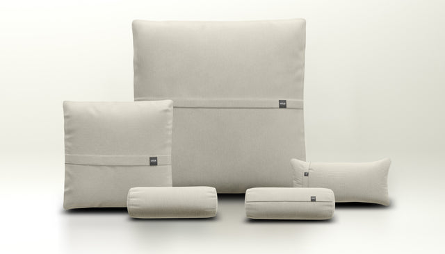 pillow set 4 - herringbone - beige