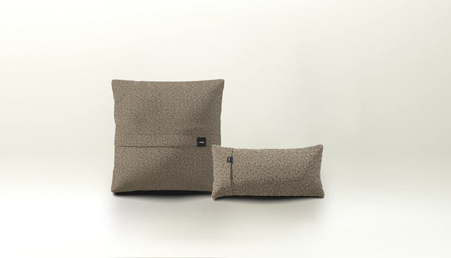pillow set 1 - loop loop - taupe