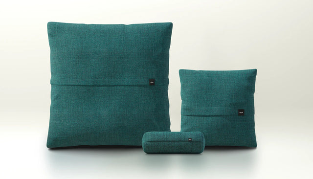 pillow set 2 - pique - cedar