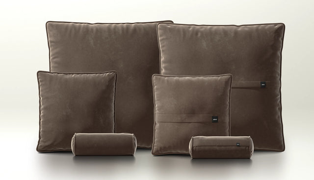 pillow set 3 - suave - espresso
