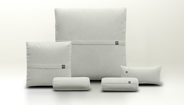 pillow set 4 - herringbone - creme