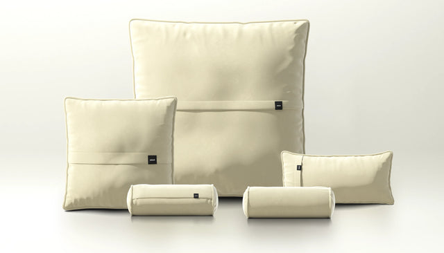pillow set 4 - suave - clay
