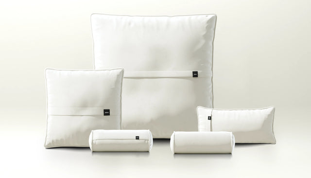 pillow set 4 - suave - pearl