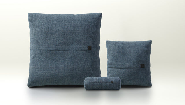 Pillow Set 2 - Pique - Dark Blue