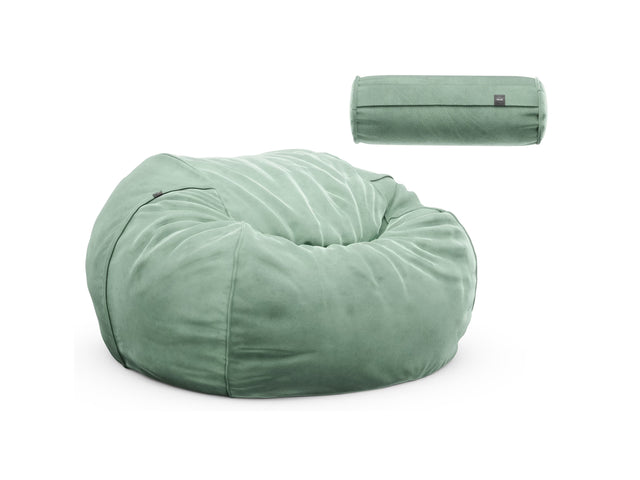 the jumbo beanbag bundle - velvet - mint