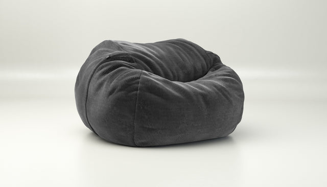 vetsak | Beanbag Large - cord velour - dark grey