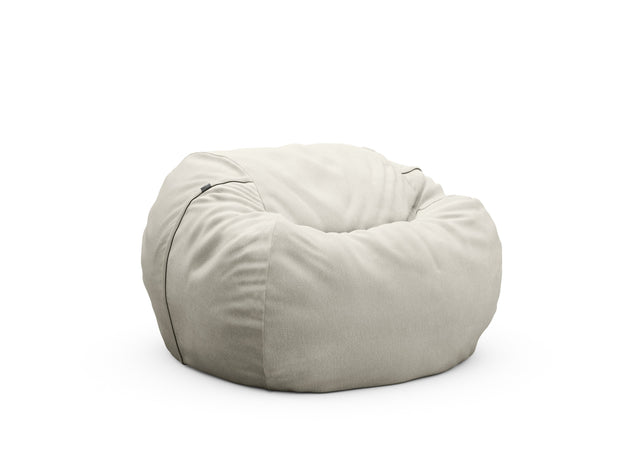 vetsak | Sitzsack Beanbag Medium - herringbone - light grey