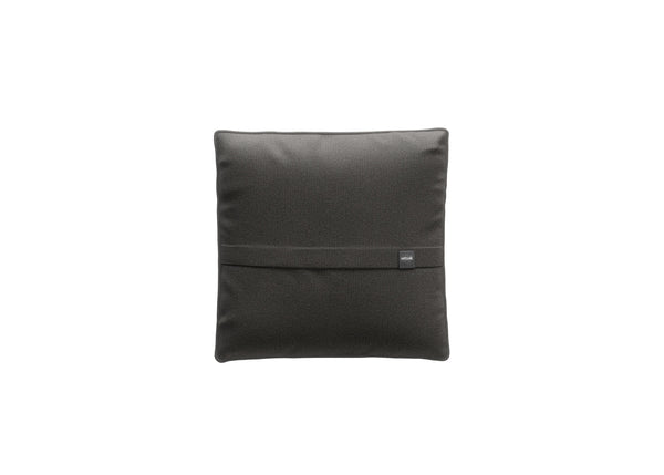 big pillow - canvas  - dark grey