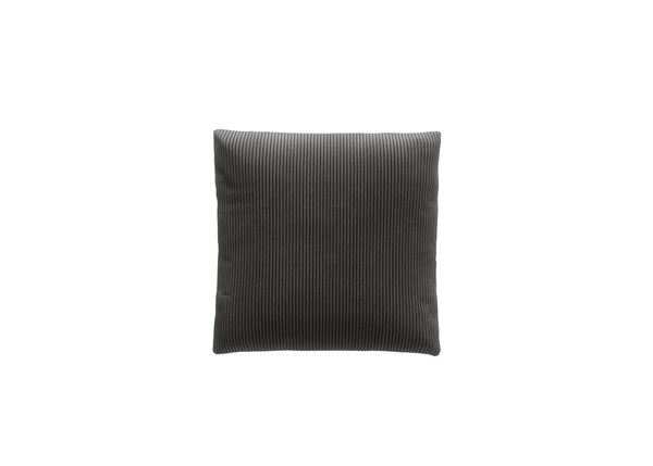 big pillow - cord velours  -  dark grey