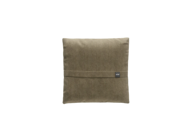 big pillow - cord velour - khaki - 60cm x 60cm