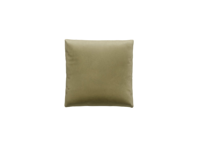 big pillow - leather  -  olive