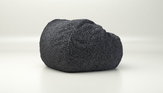 vetsak | Cover Sitzsack Large - doodle - dark grey