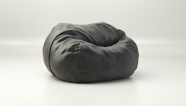 vetsak | Cover Sitzsack Large - leather - dark grey