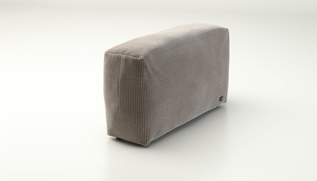 vetsak | Cover Sofa Side Large - cord velour - platinum