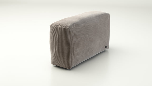vetsak | Cover Sofa Side Large - cord velour - platinum