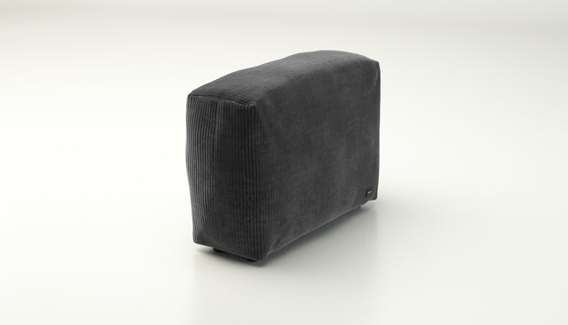 vetsak | Cover Sofa Side Medium - cord velour - dark grey