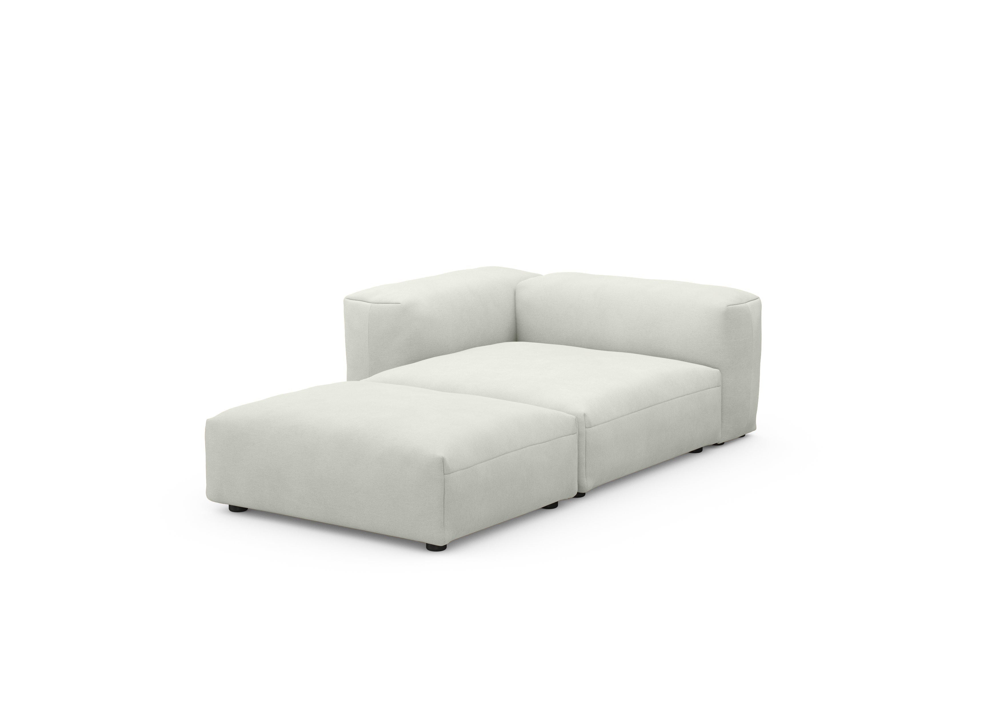 Preset Sofa Daybed L Herringbone creme