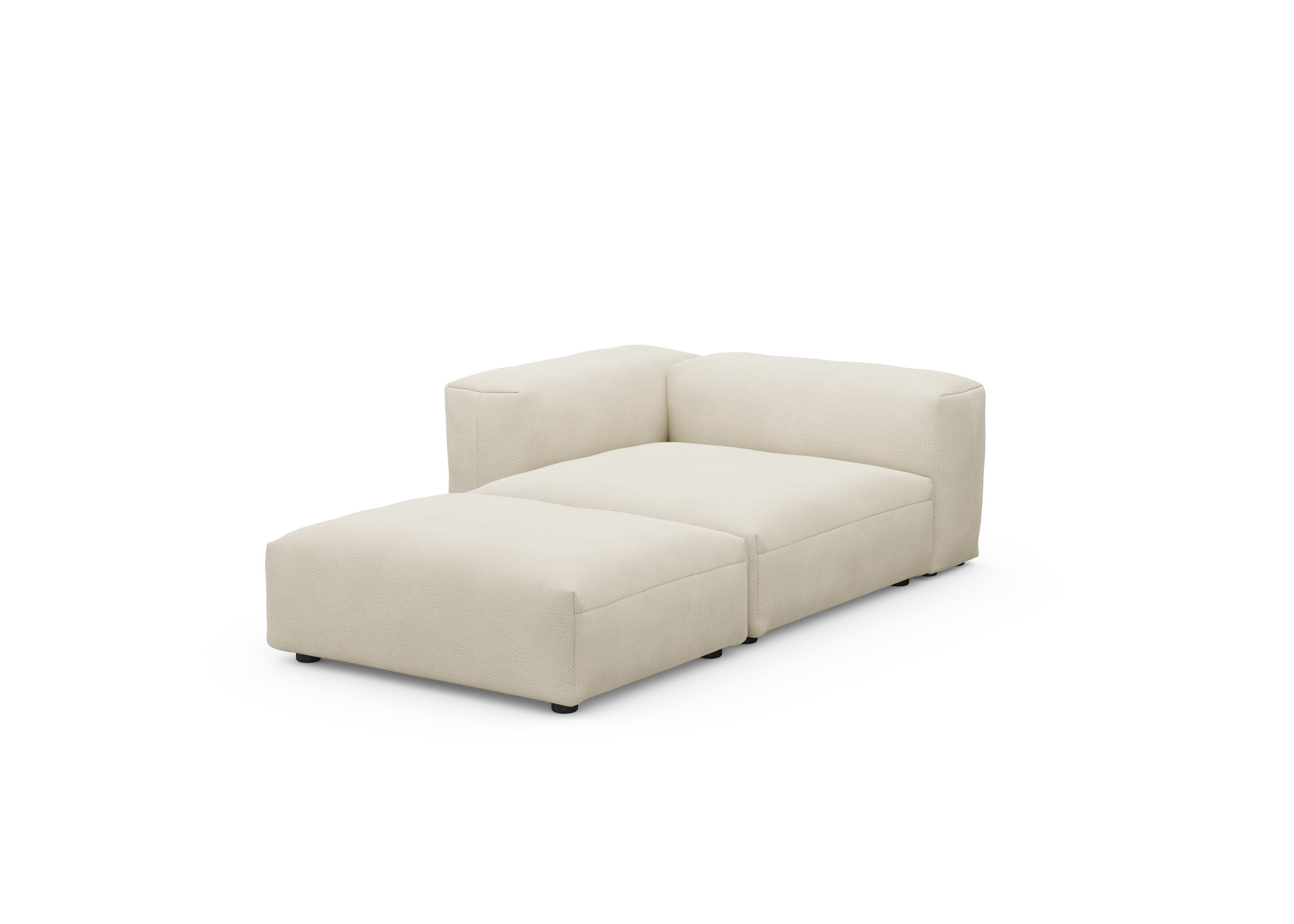 Preset Sofa Daybed L Pique creme