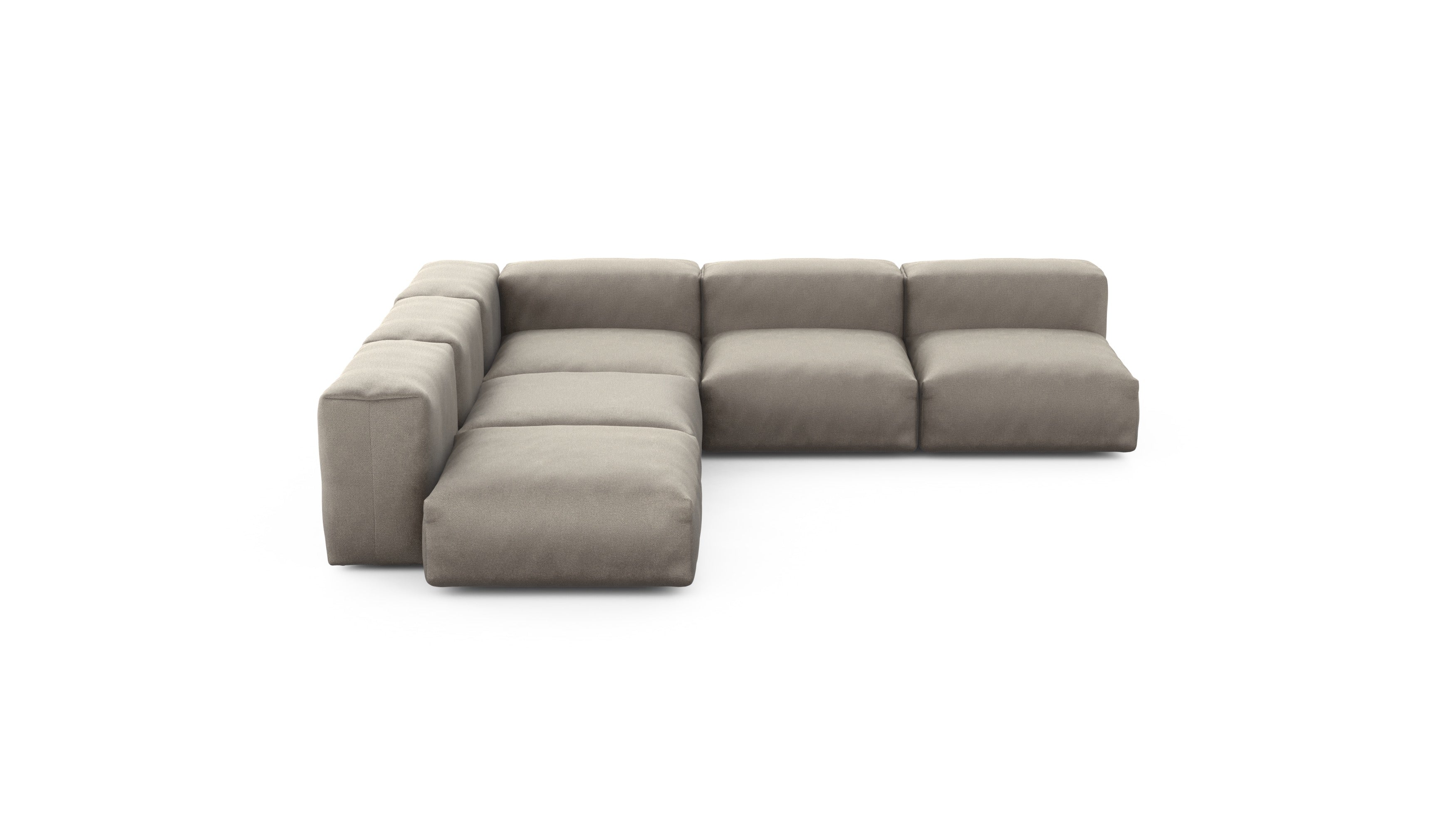 vetsak five module corner sofa 283x283 velvet stone vetsak