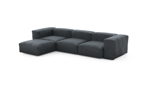 Preset four module chaise sofa - pique - dark grey - 314cm x 199cm