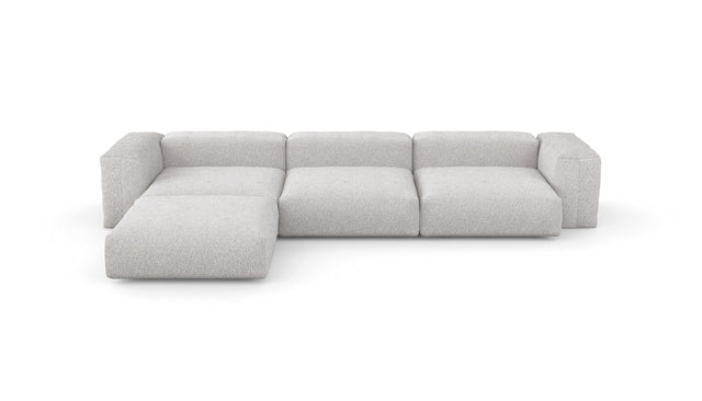 Preset four module chaise sofa - loop loop - bounty - 377cm x 241cm