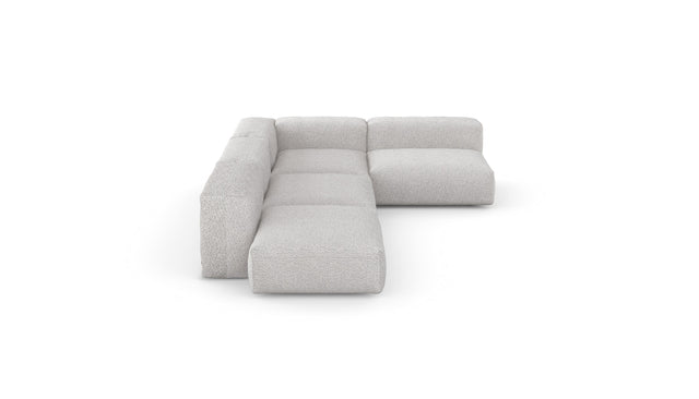 Preset four module corner sofa - loop loop - bounty - 220cm x 346cm