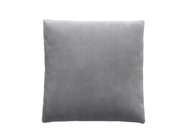 jumbo pillow - cord velour - light grey - 100cm x 100cm