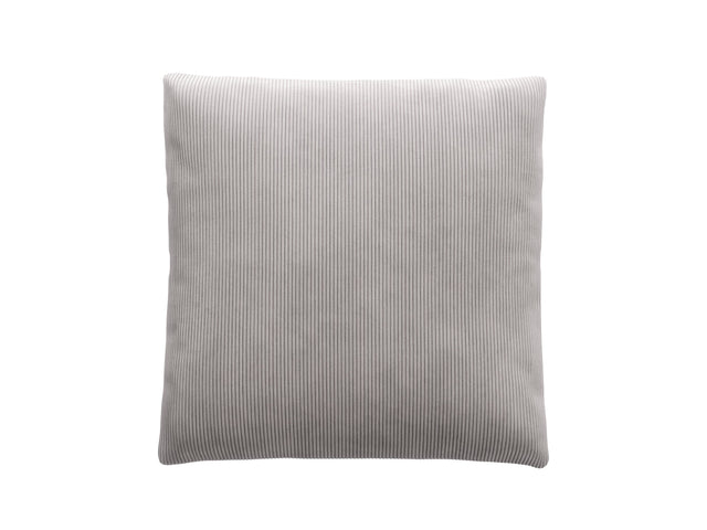 jumbo pillow - cord velour - platinum - 100cm x 100cm