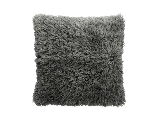 jumbo pillow - flokati - grey